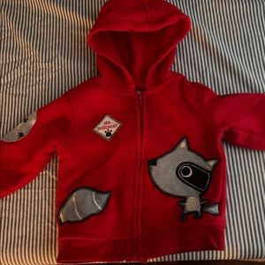 Toddler zip up Hoodie 24 months “Mr. Mischief”